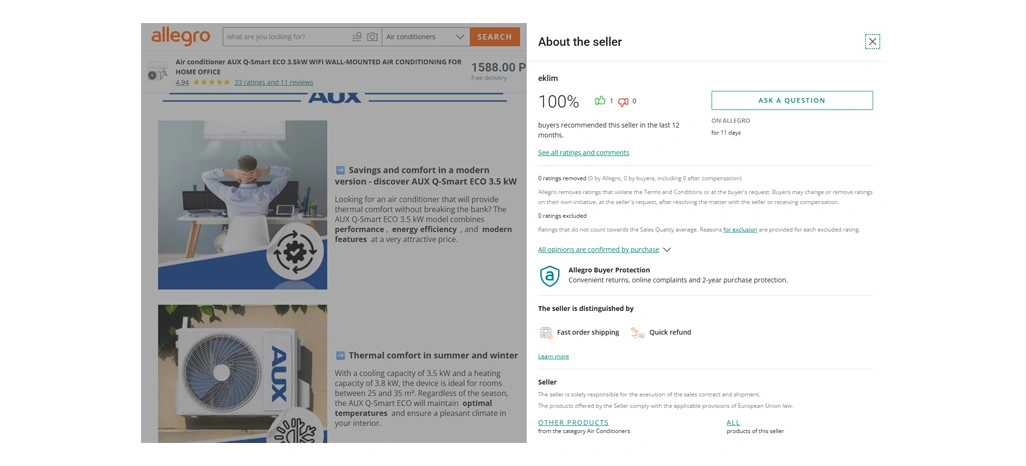 Establishing Reliable Marketplace Evaluation Through Structured Seller Intelligence