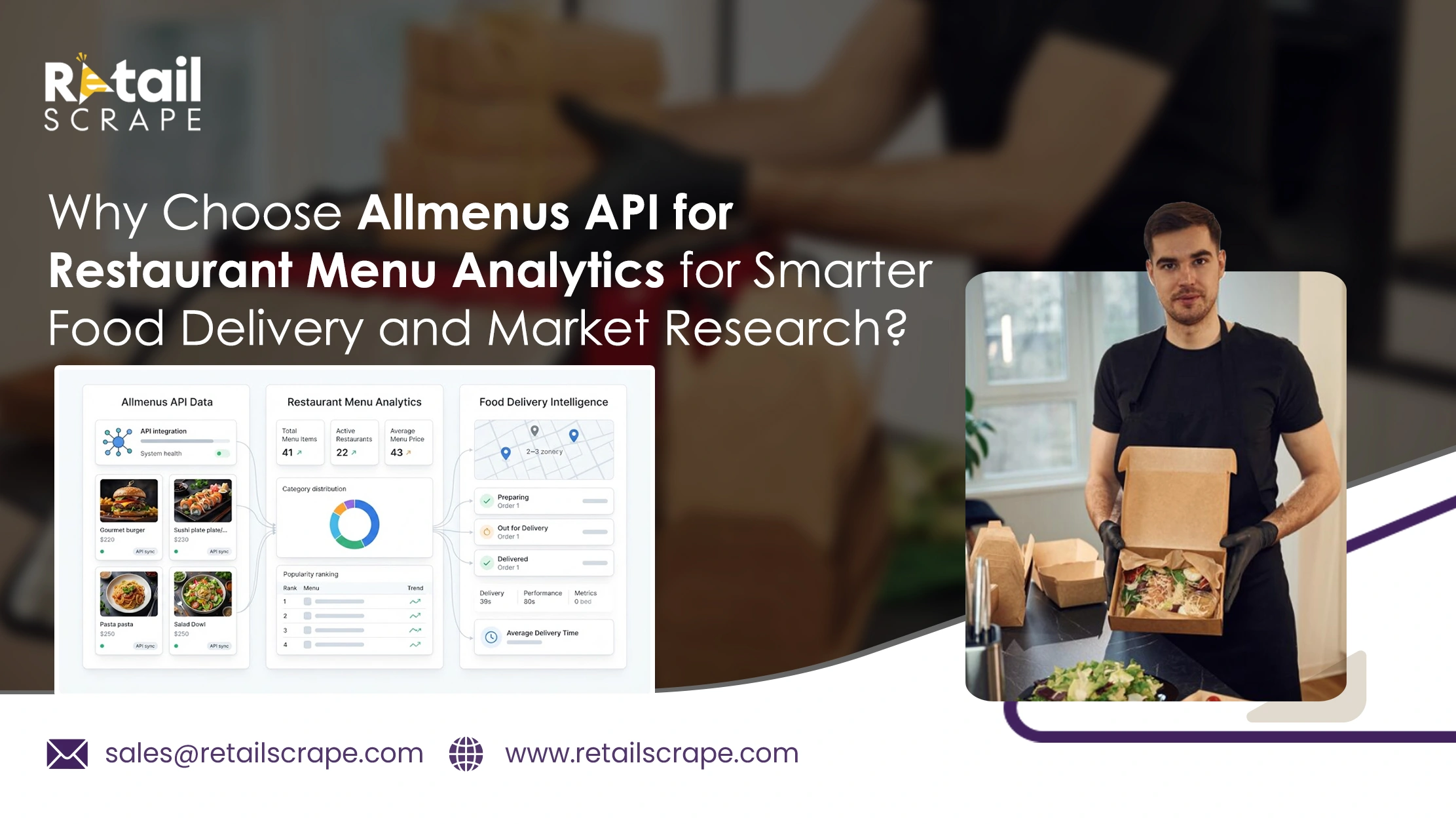 Why Choose Allmenus API for Restaurant Menu Analytics for Smarter Food Delivery and Market Research?