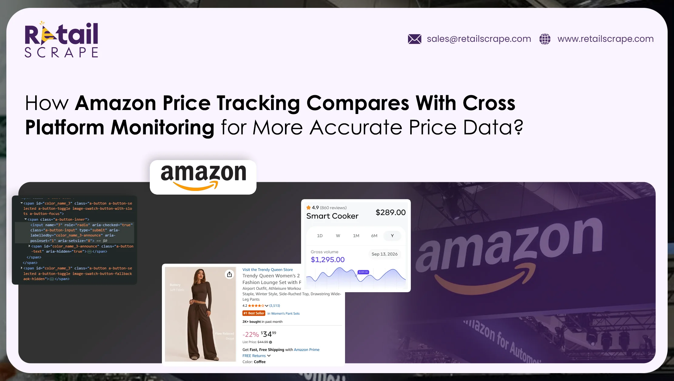 Amazon Price Tracking for Cross-Platform Comparison
