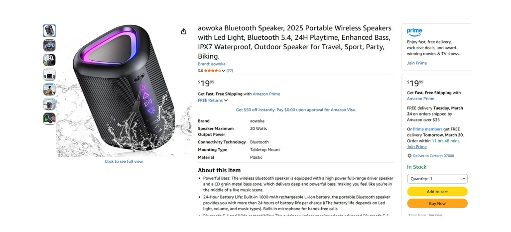 Understanding Amazon Product Dataset