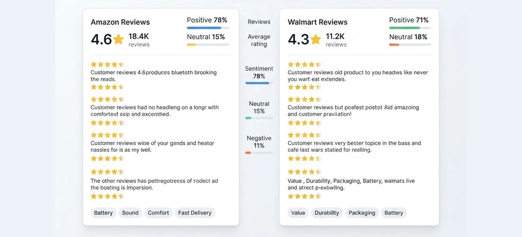Decoding Customer Behavior Through Cross Marketplace Feedback Patterns