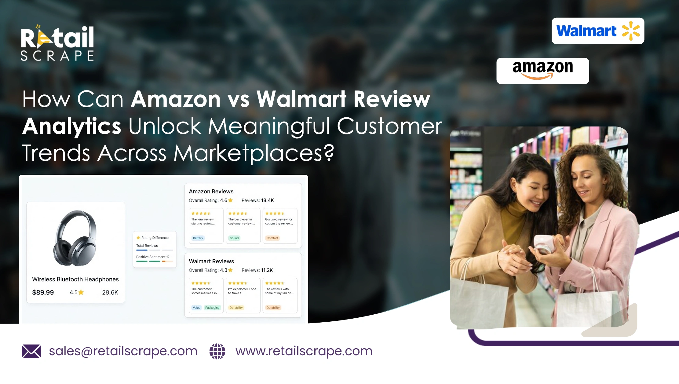 How Can Amazon vs Walmart Review Analytics Unlock Meaningful Customer Trends Across Marketplaces?