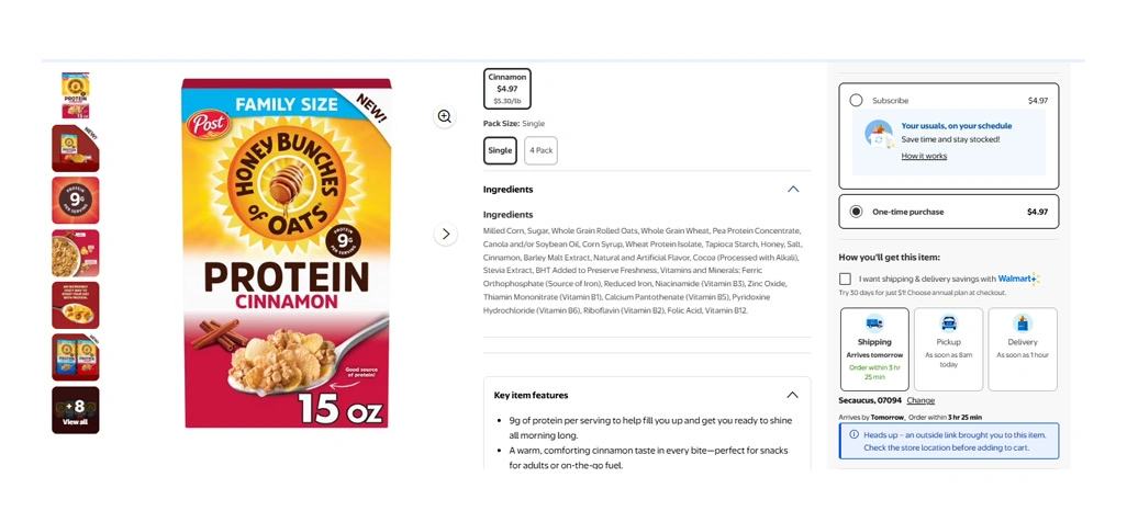 Bridging Consumer Perception and Nutrition Transparency Gaps