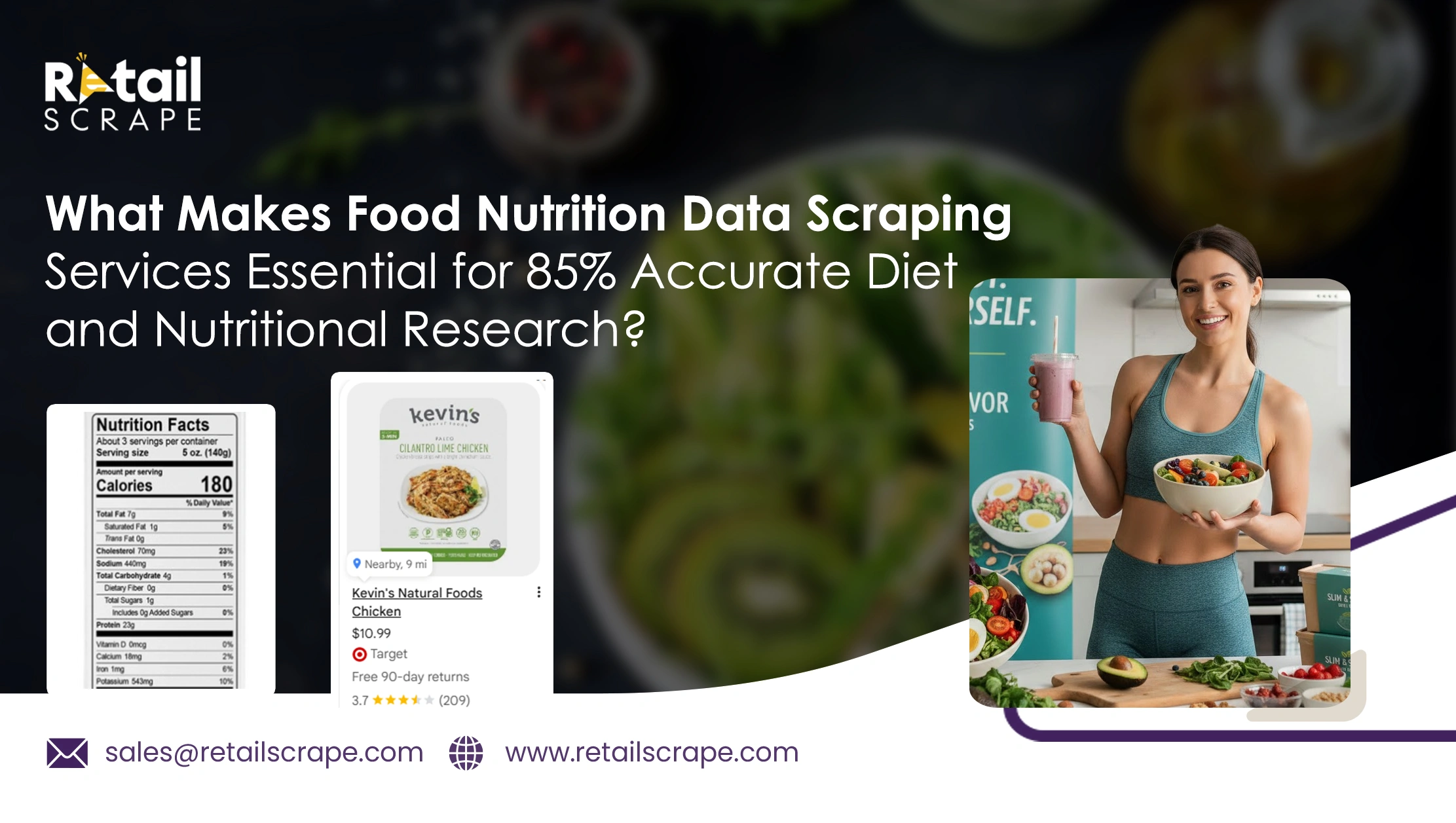 What Makes Food Nutrition Data Scraping Services Essential for 85% Accurate Diet and Nutritional Research?