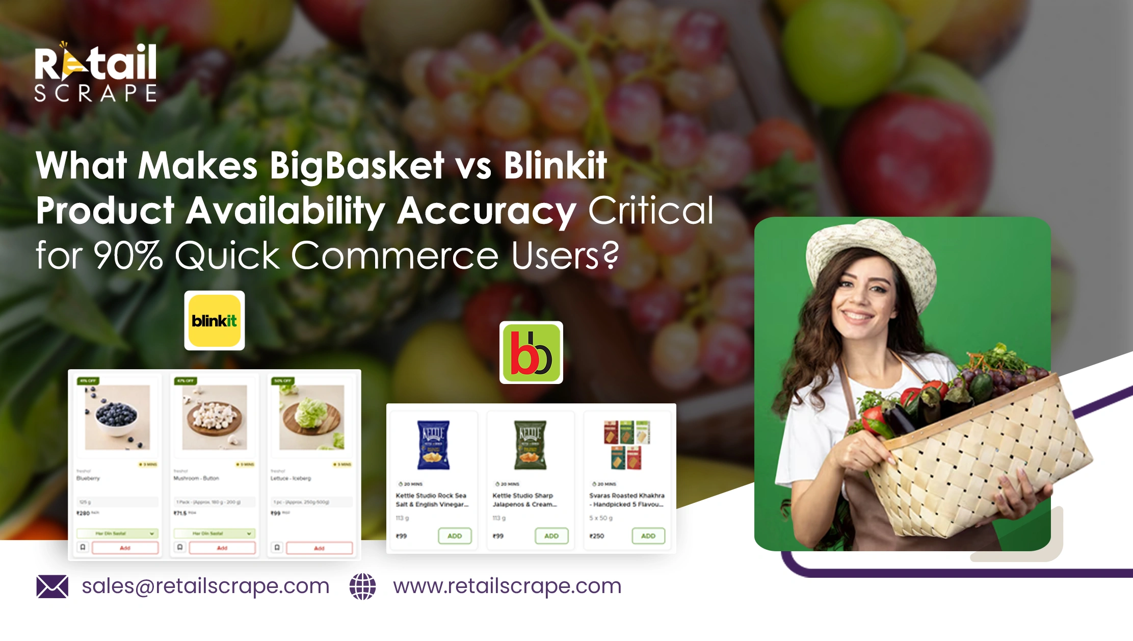 What Makes BigBasket vs Blinkit Product Availability Accuracy Critical for 90% Quick Commerce Users?  