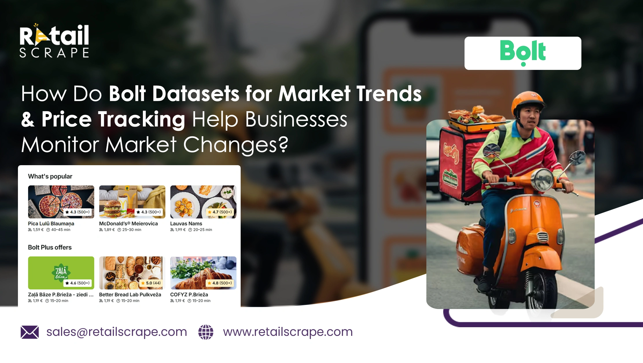 How Do Bolt Datasets for Market Trends & Price Tracking Help Businesses Monitor Market Changes?