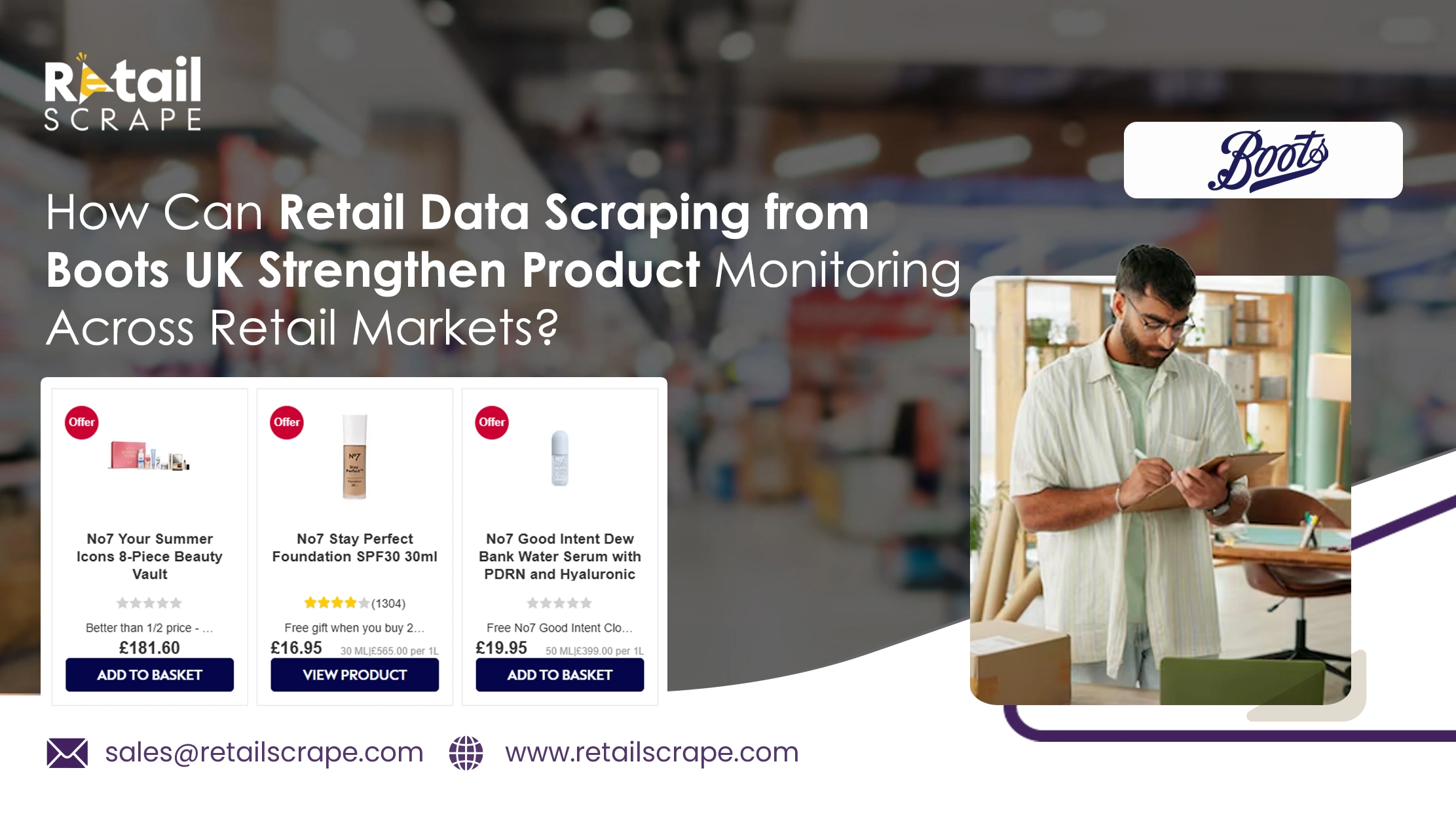 How Can Retail Data Scraping from Boots UK Strengthen Product Monitoring Across Retail Markets?