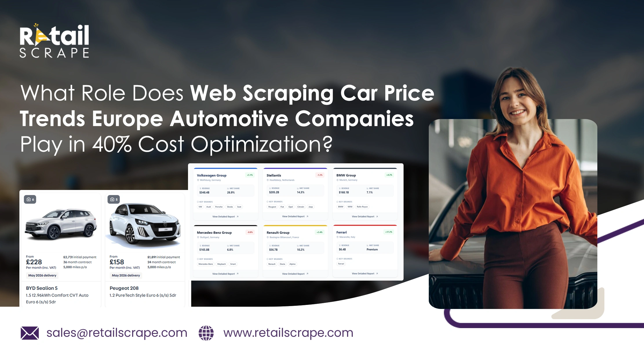 What Role Does Web Scraping Car Price Trends Europe Automotive Companies Play in 40% Cost Optimization?