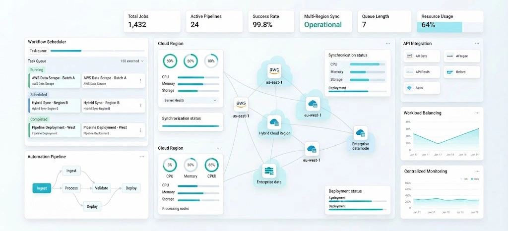 Strengthening Enterprise Automation Through Distributed Cloud Architecture