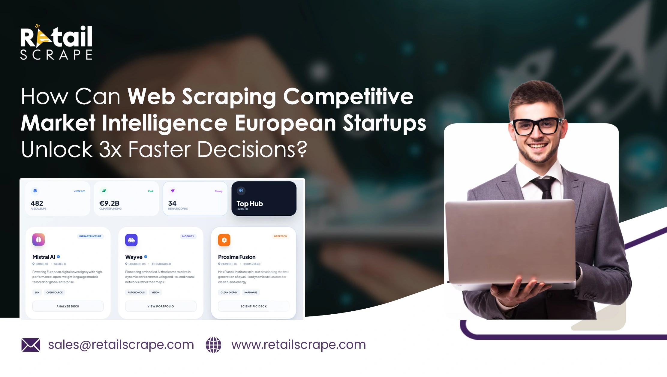 How Can Web Scraping Competitive Market Intelligence European Startups Unlock 3x Faster Decisions?