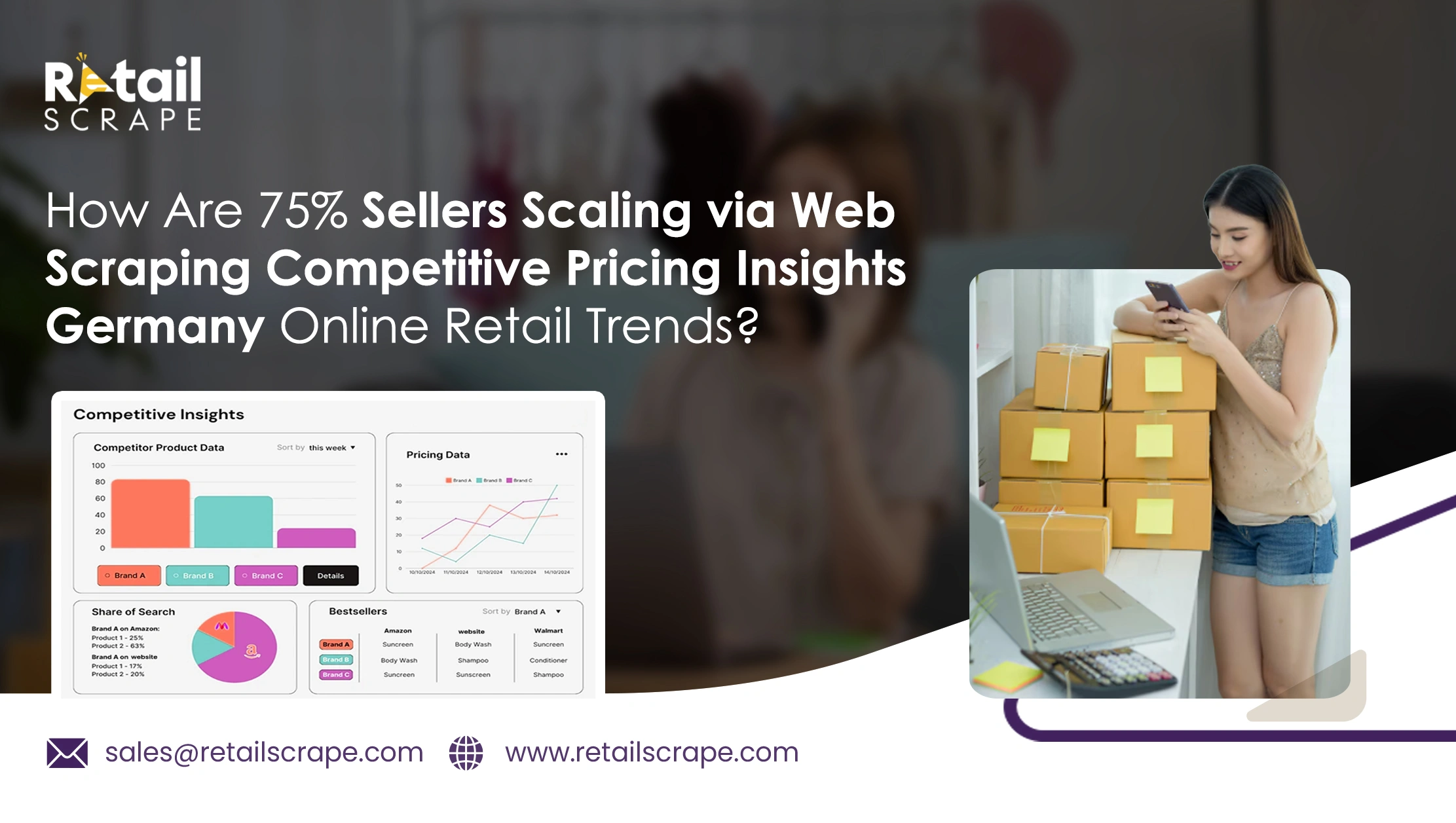 How Are 75% Sellers Scaling via Web Scraping Competitive Pricing Insights Germany Online Retail Trends?