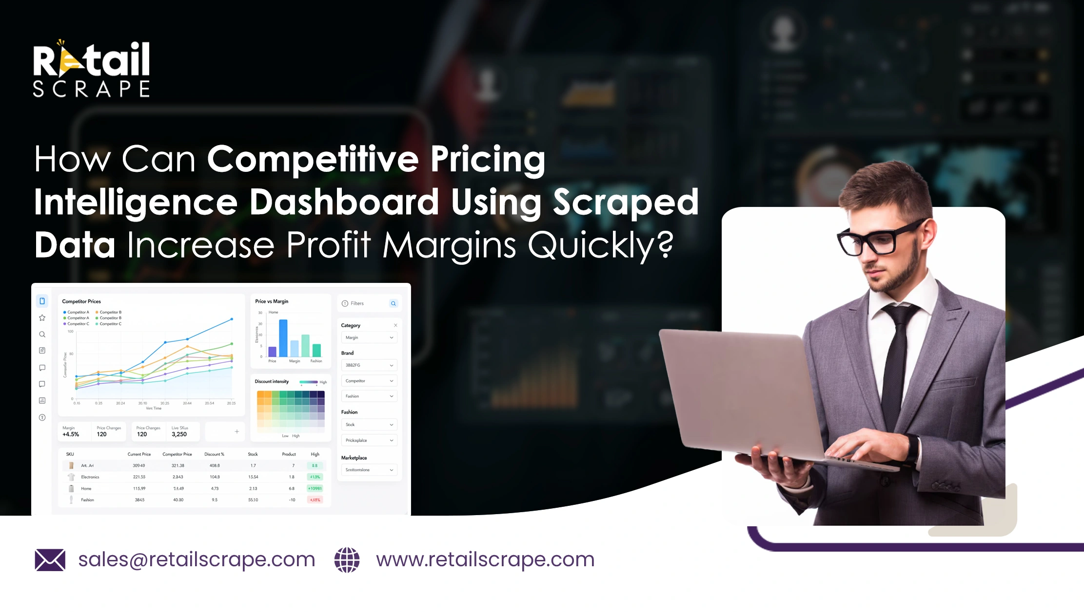 How Can Competitive Pricing Intelligence Dashboard Using Scraped Data Increase Profit Margins Quickly?