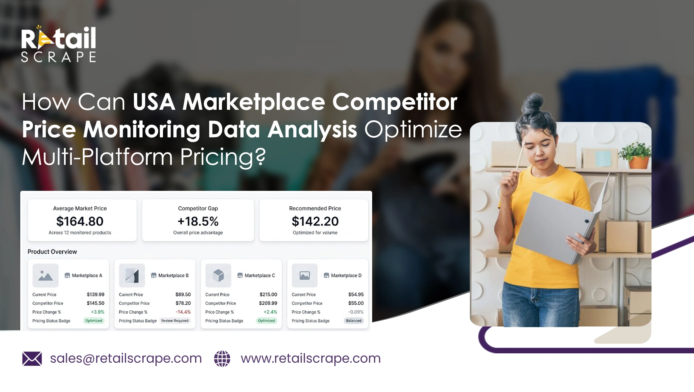 How Can USA Marketplace Competitor Price Monitoring Data Analysis Optimize Multi-Platform Pricing?