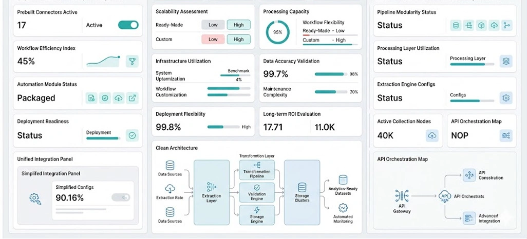 Technical Evaluation of Scalable Extraction Architectures