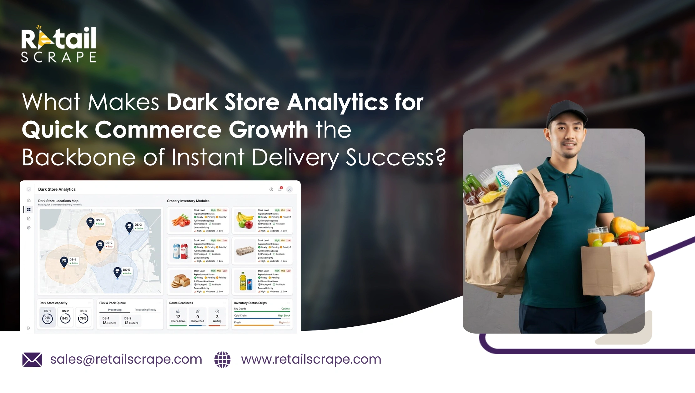 What Makes Dark Store Analytics for Quick Commerce Growth the Backbone of Instant Delivery Success?