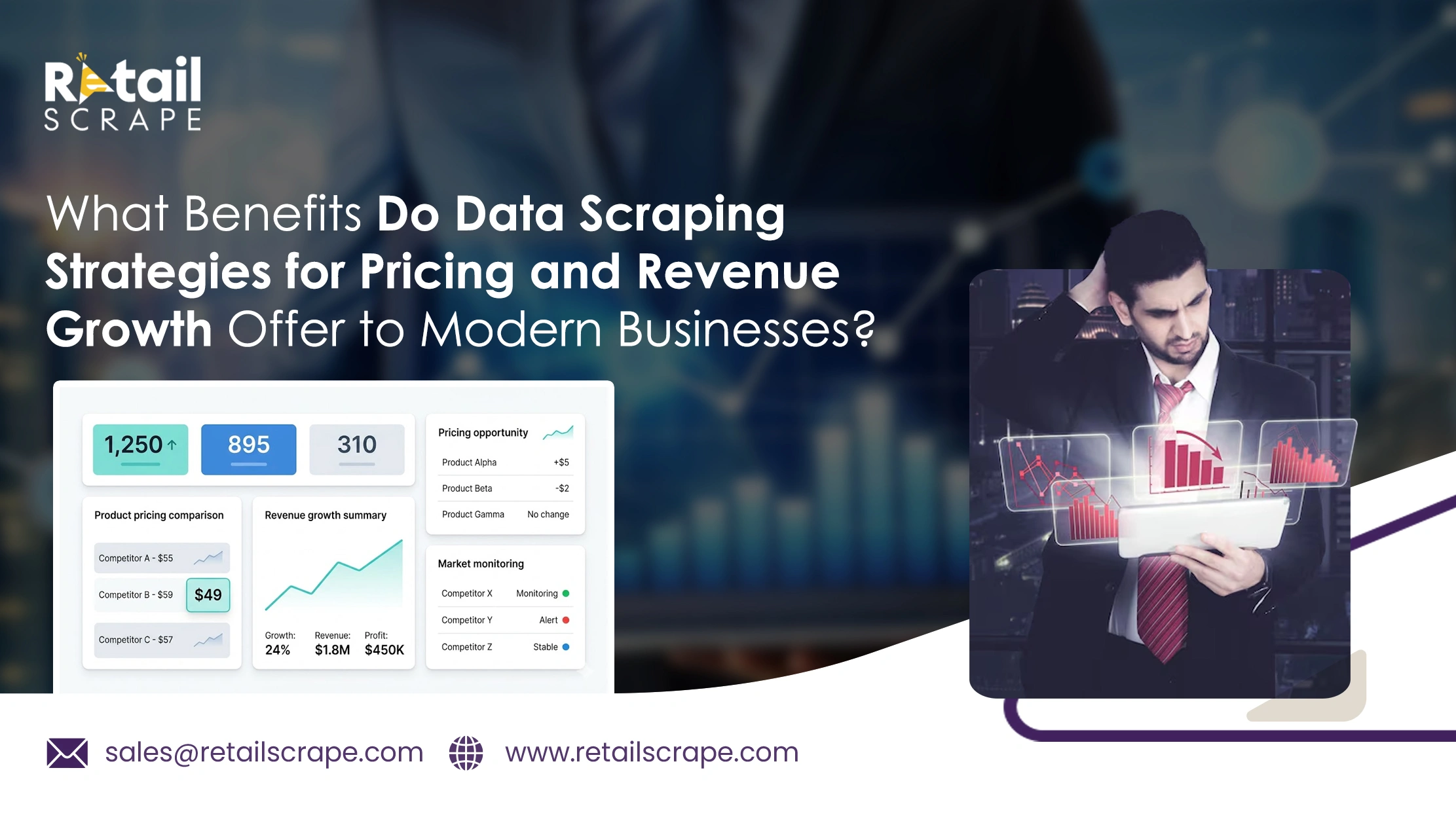What Benefits Do Data Scraping Strategies for Pricing and Revenue Growth Offer to Modern Businesses?