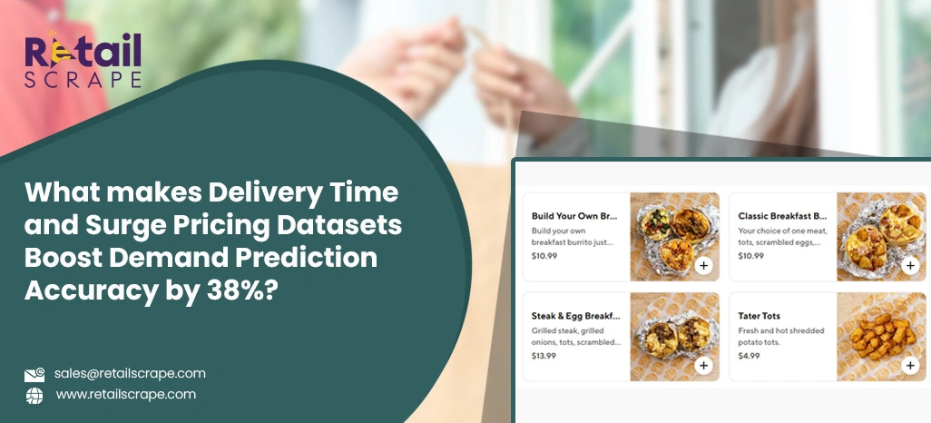 What makes Delivery Time and Surge Pricing Datasets Boost Demand Prediction Accuracy by 38%