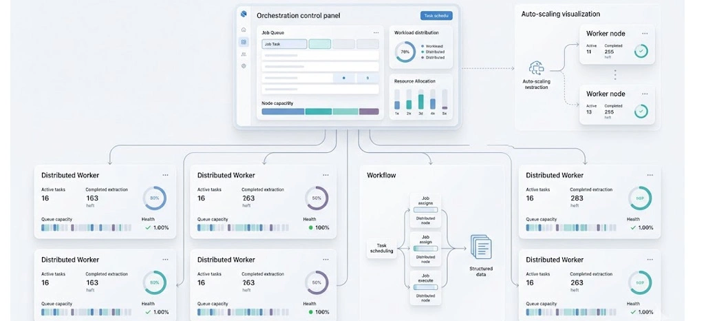 Establishing Efficient Workload Distribution Across Large-Scale Data Collection Networks