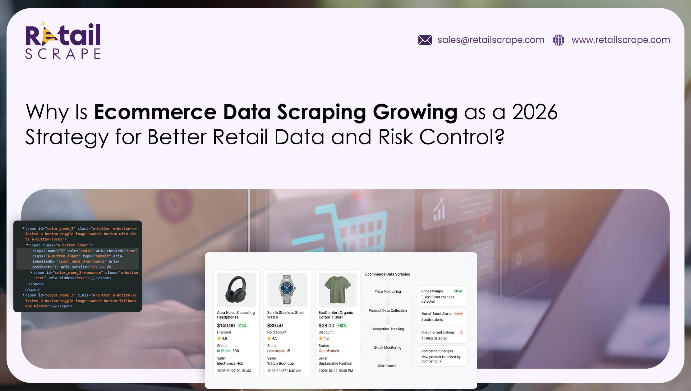 Why Is Ecommerce Data Scraping Growing as a 2026 Strategy for Better Retail Data and Risk Control?
