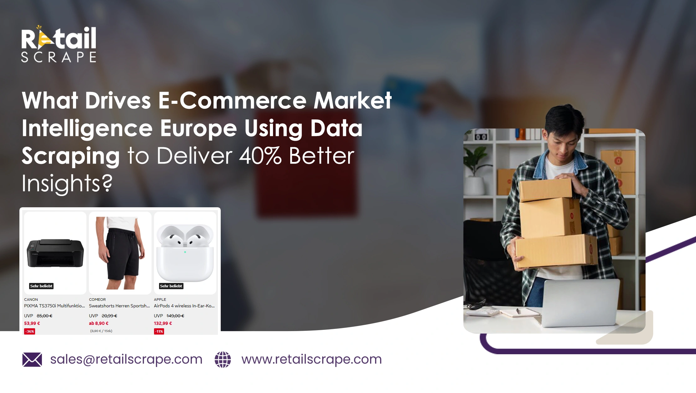 What Drives E-Commerce Market Intelligence Europe Using Data Scraping to Deliver 40% Better Insights?