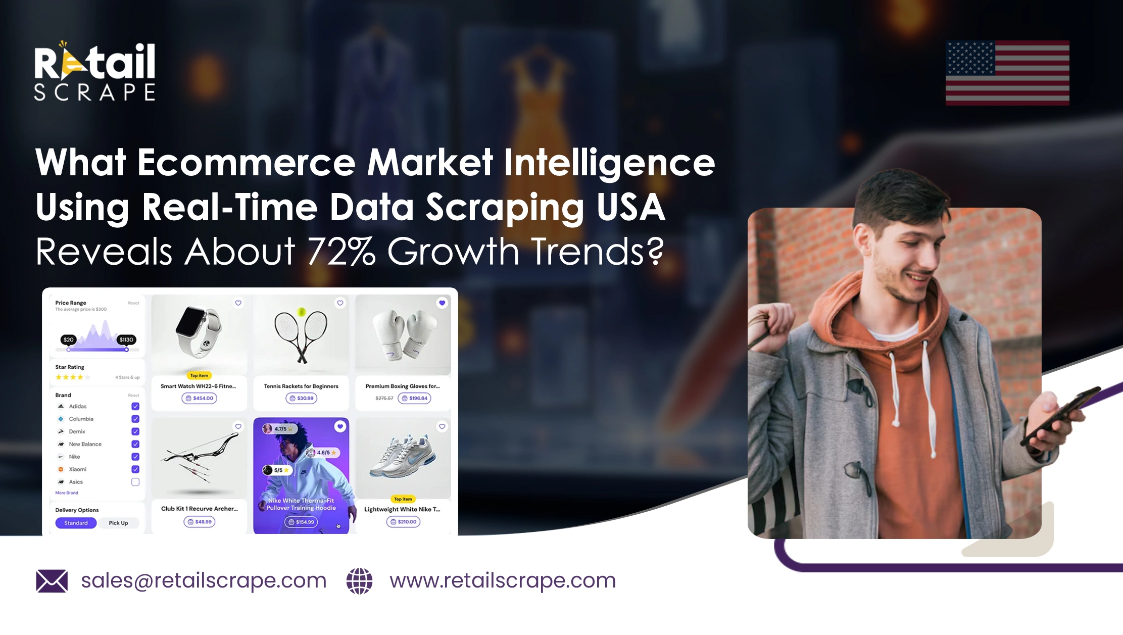 What Ecommerce Market Intelligence Using Real-Time Data Scraping USA Reveals About 72% Growth Trends?