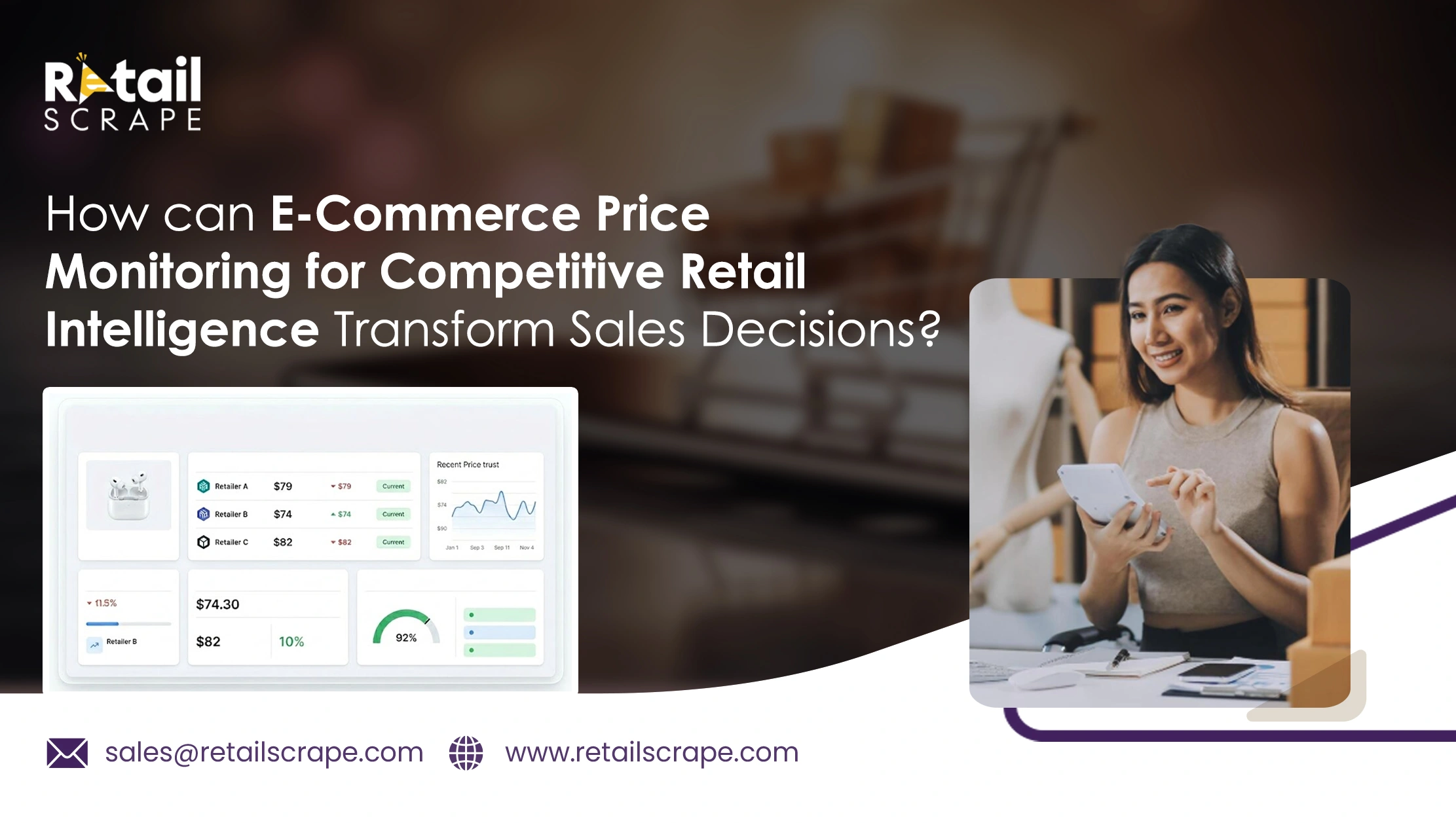 How can E-Commerce Price Monitoring for Competitive Retail Intelligence Transform Sales Decisions?