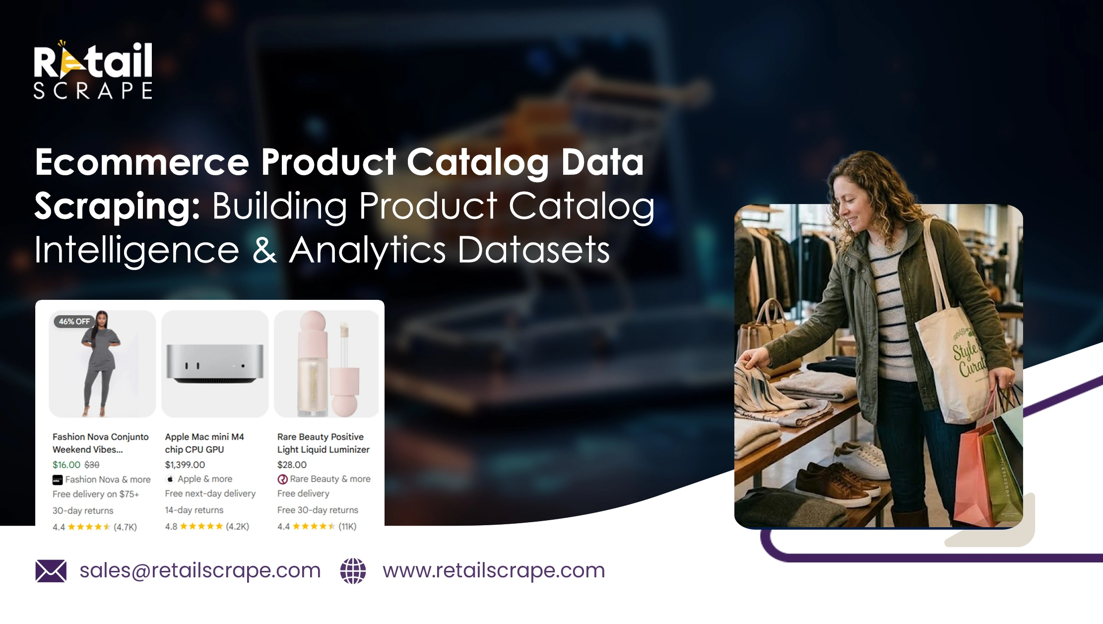 Ecommerce Product Catalog Data Scraping: Building Product Catalog Intelligence & Analytics Datasets