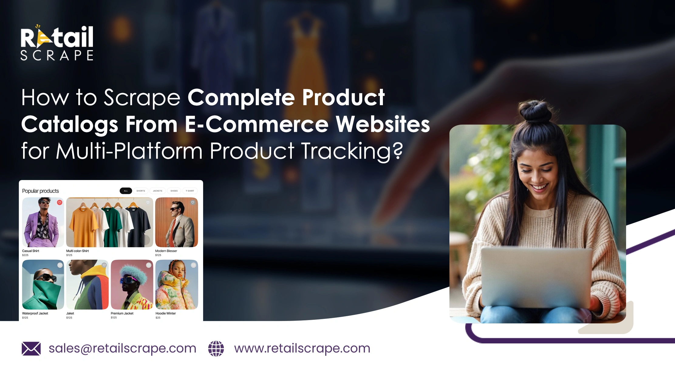 How to Scrape Complete Product Catalogs From E-Commerce Websites for Multi-Platform Product Tracking?