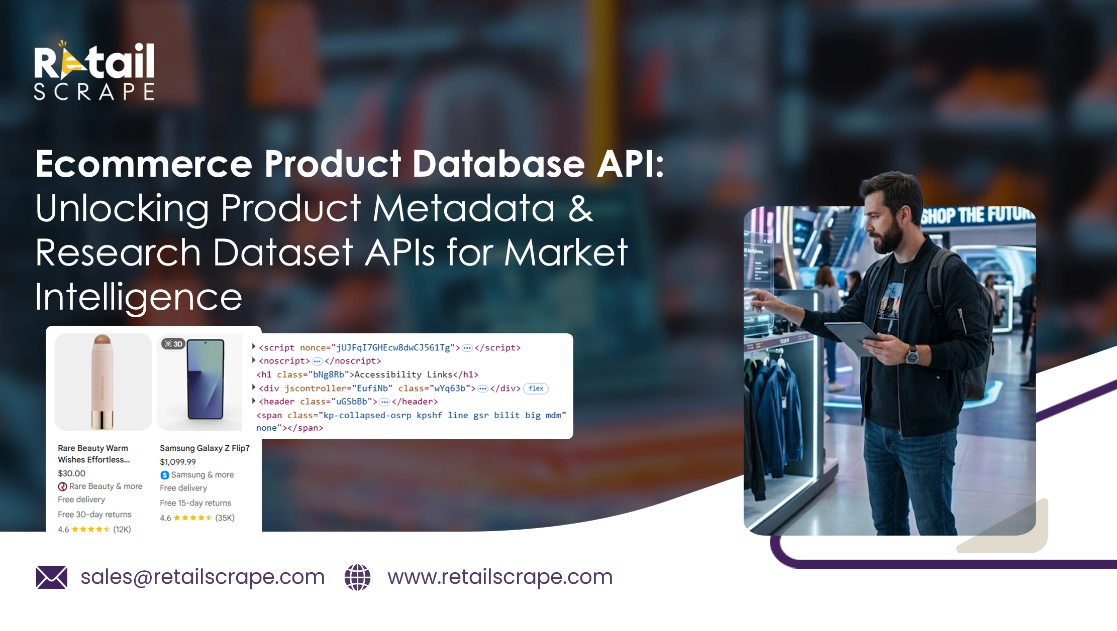 Ecommerce Product Database API: Unlocking Product Metadata & Research Dataset APIs for Market Intelligence