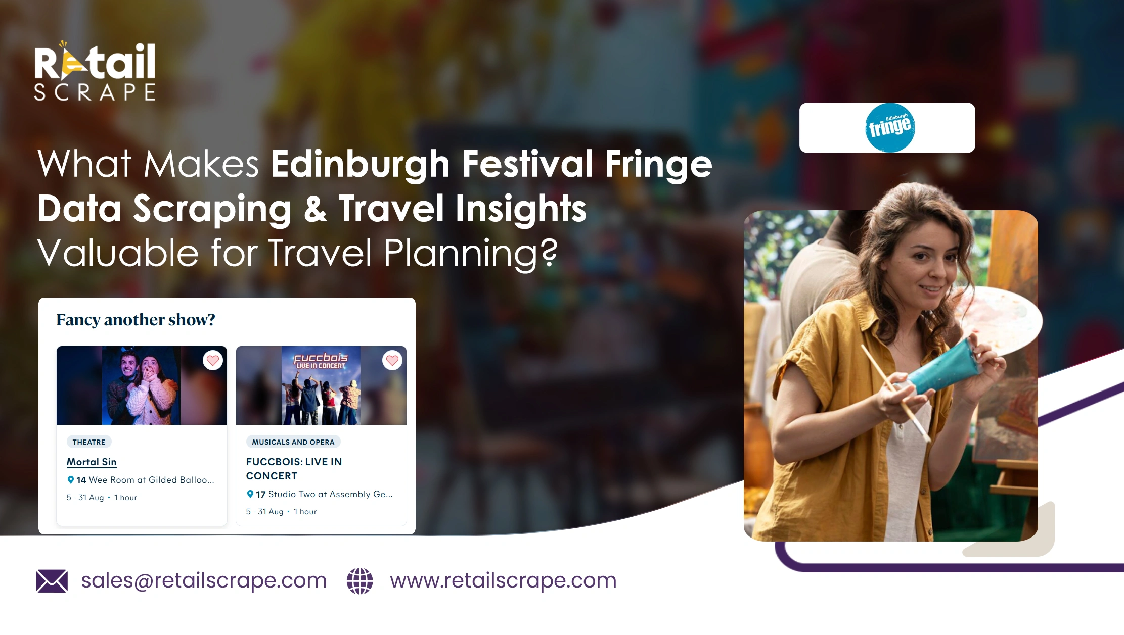 Edinburgh Festival Fringe Data Scraping