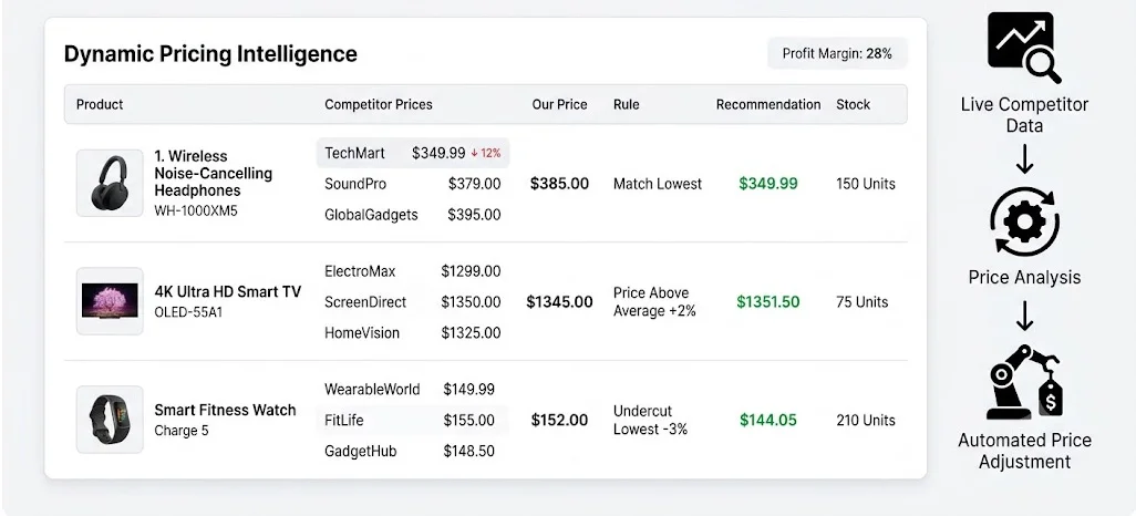 Strategic Enterprise Pricing Systems Enable Fast Competitor Positioning Responses
