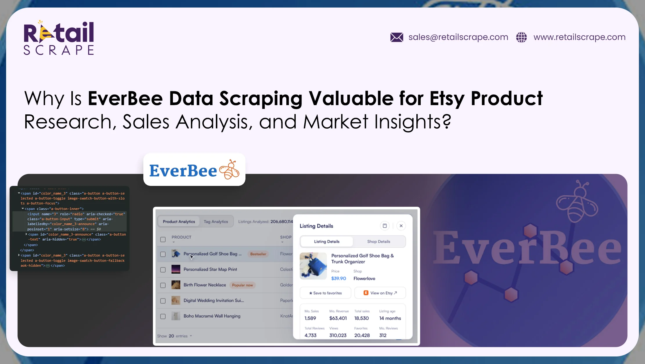 EverBee Data Scraping