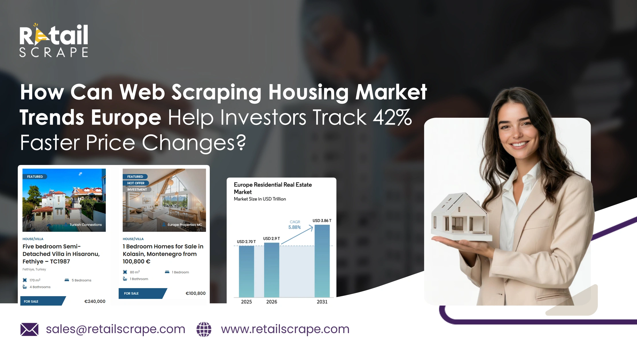 How Can Web Scraping Housing Market Trends Europe Help Investors Track 42% Faster Price Changes?