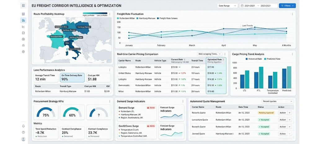 Improving Cost Control Through Smart Logistics Data Analysis