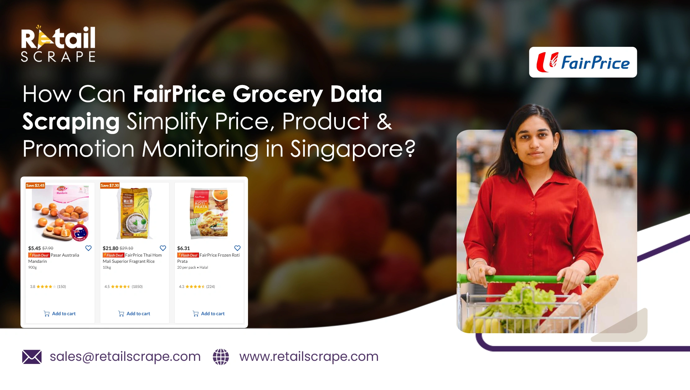 How Can FairPrice Grocery Data Scraping Simplify Price, Product & Promotion Monitoring in Singapore?