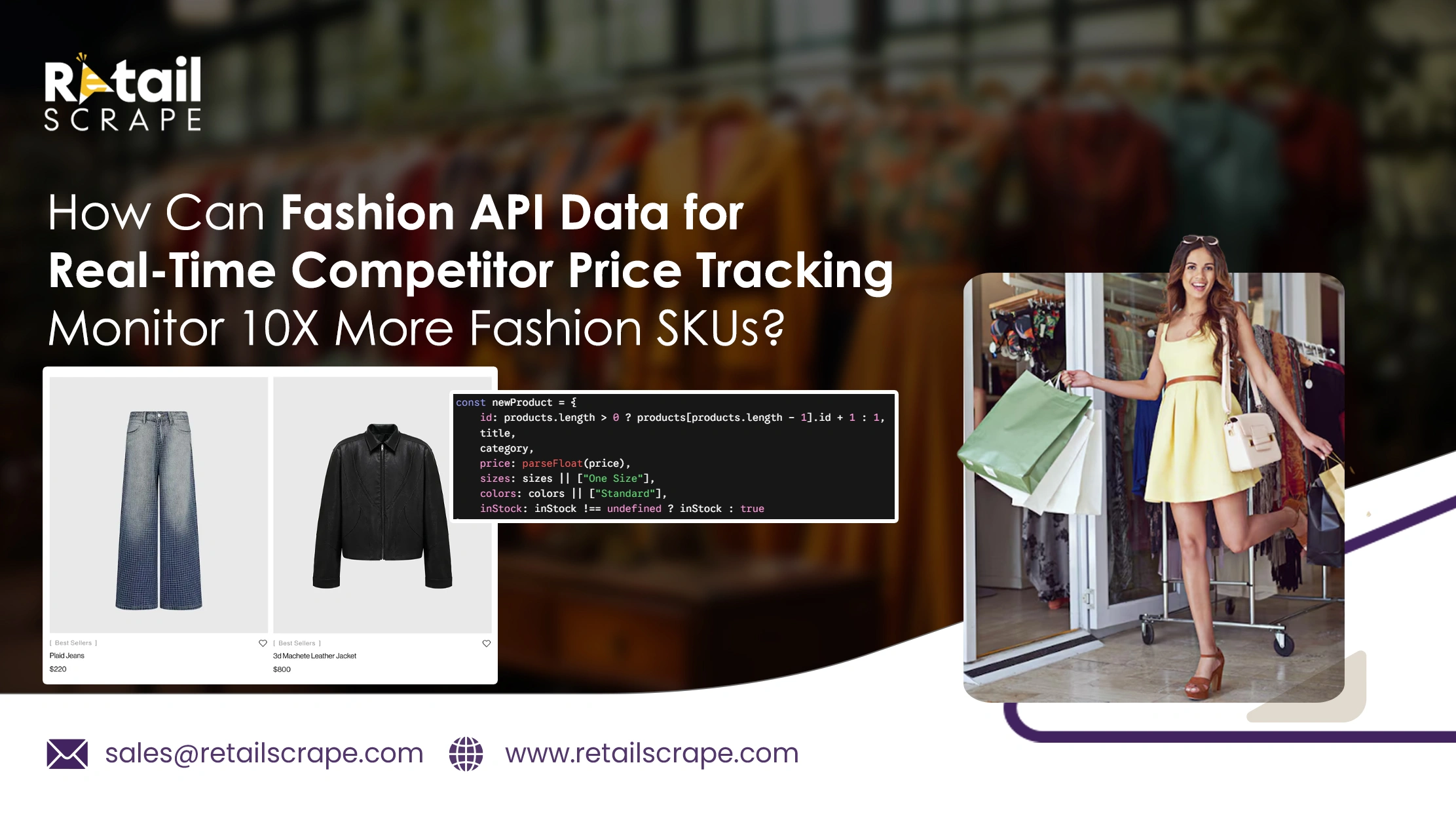 How Can Fashion API Data For Real Time Competitor Price Tracking Monitor 10X More Fashion SKUs