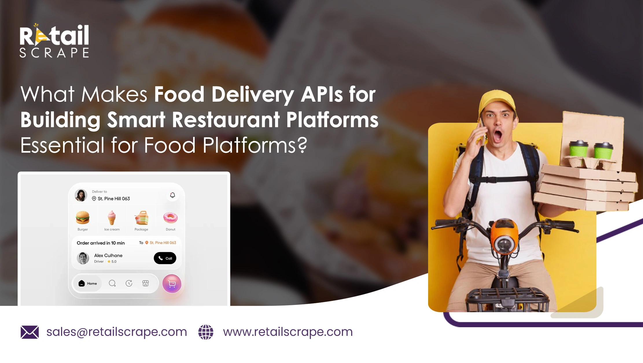 What Makes Food Delivery APIs for Building Smart Restaurant Platforms Essential for Food Platforms?