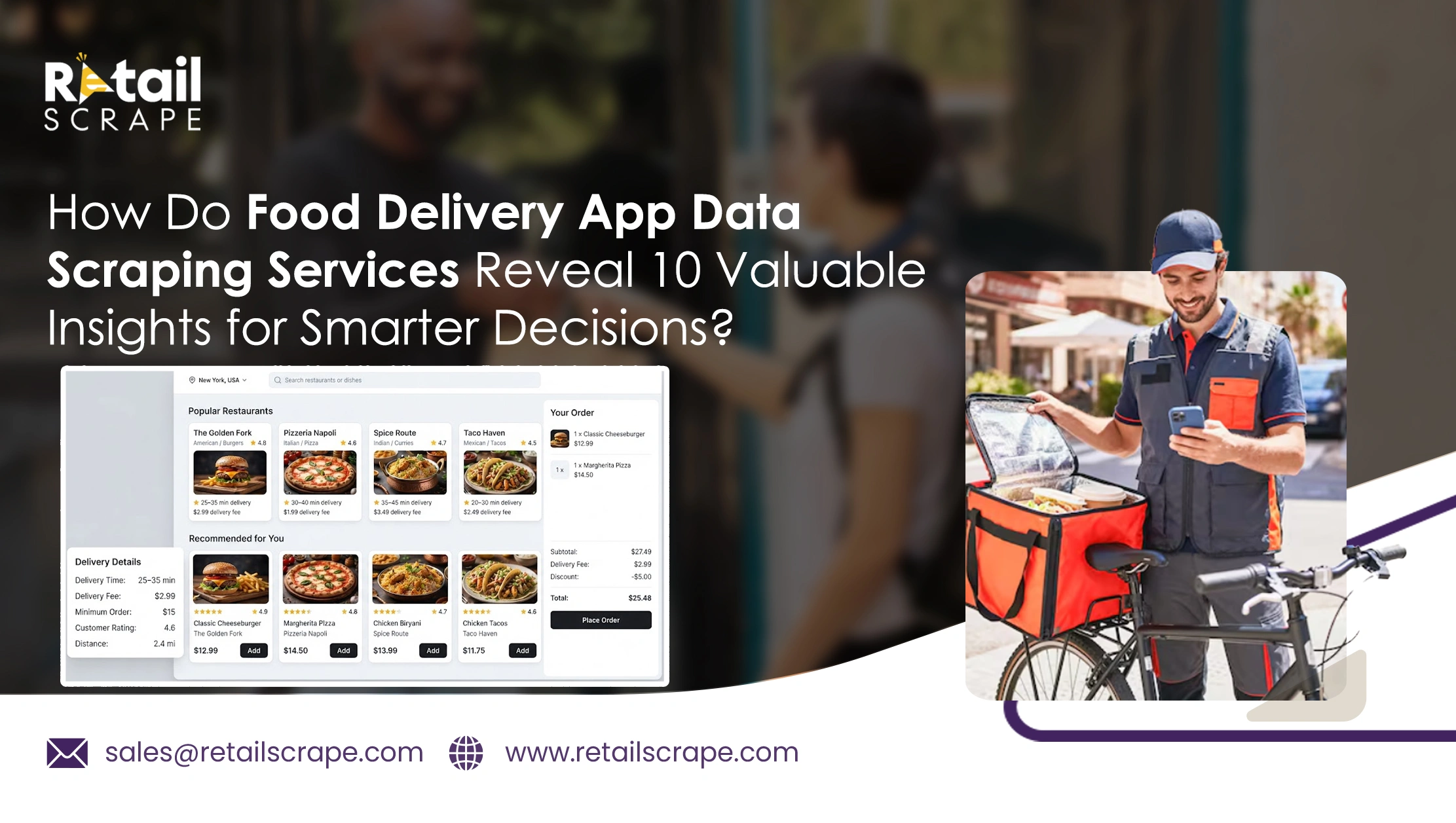 Expand Reach through Food Delivery App Data Scraping Services