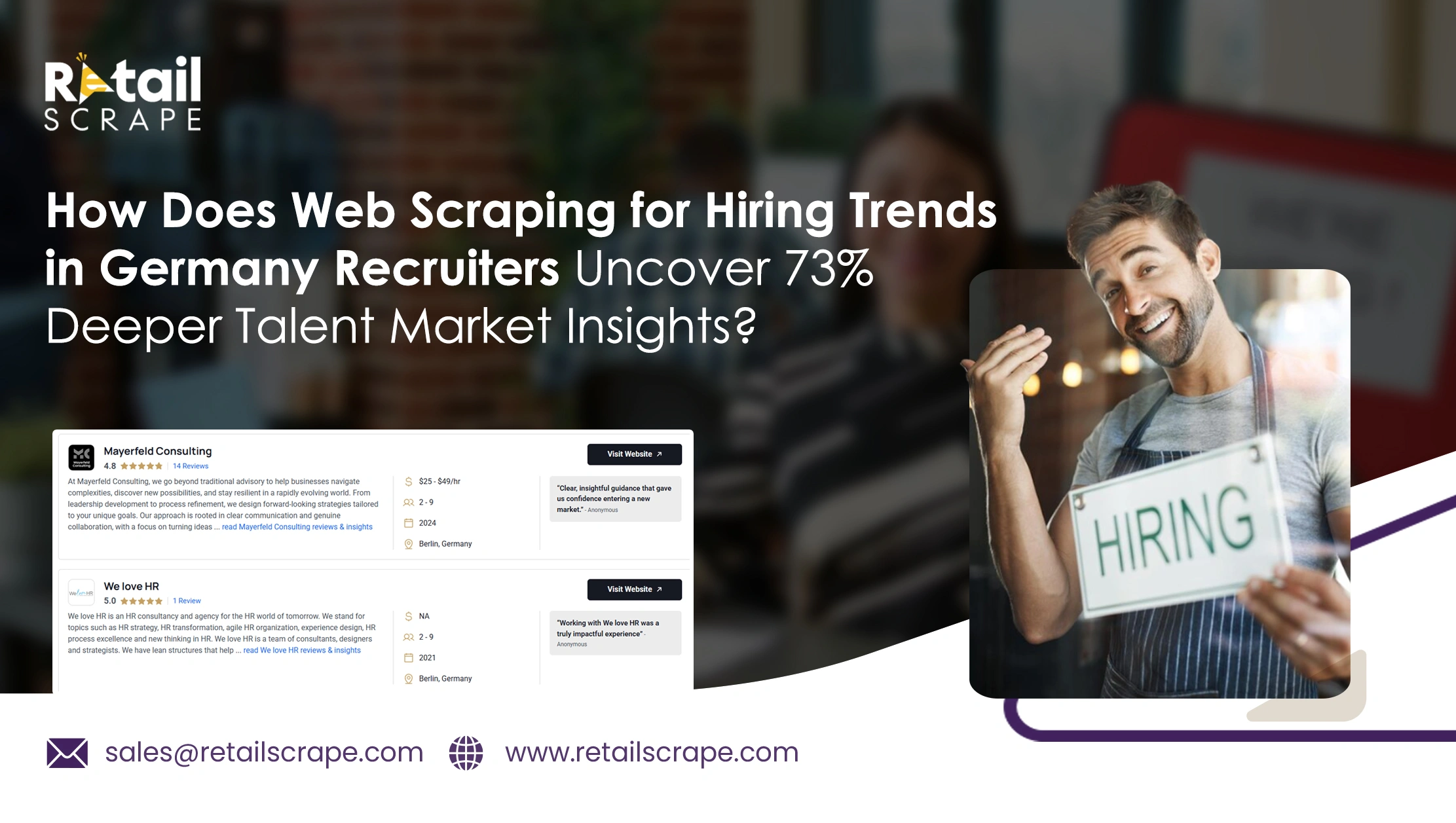 How Does Web Scraping for Hiring Trends in Germany Recruiters Uncover 73% Deeper Talent Market Insights?