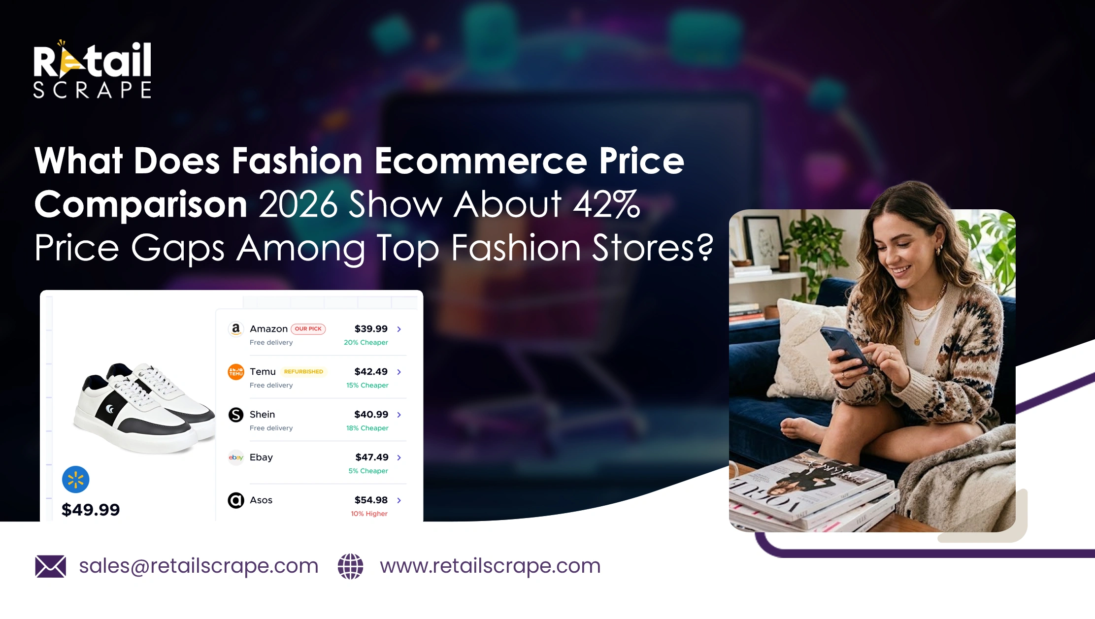 What Does Fashion Ecommerce Price Comparison 2026 Show About 42% Price Gaps Among Top Fashion Stores?