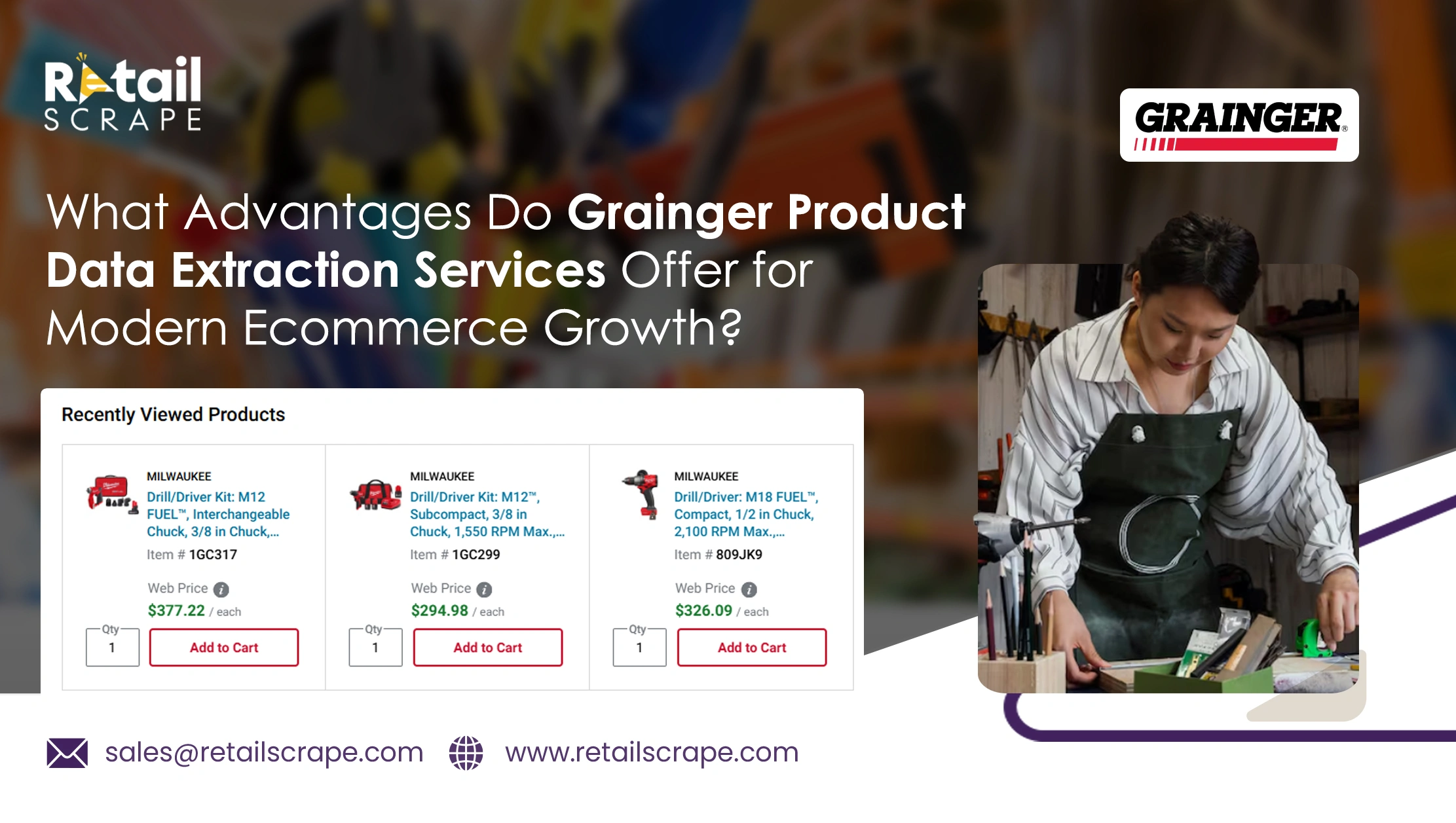 What Advantages Do Grainger Product Data Extraction Services Offer for Modern Ecommerce Growth?
