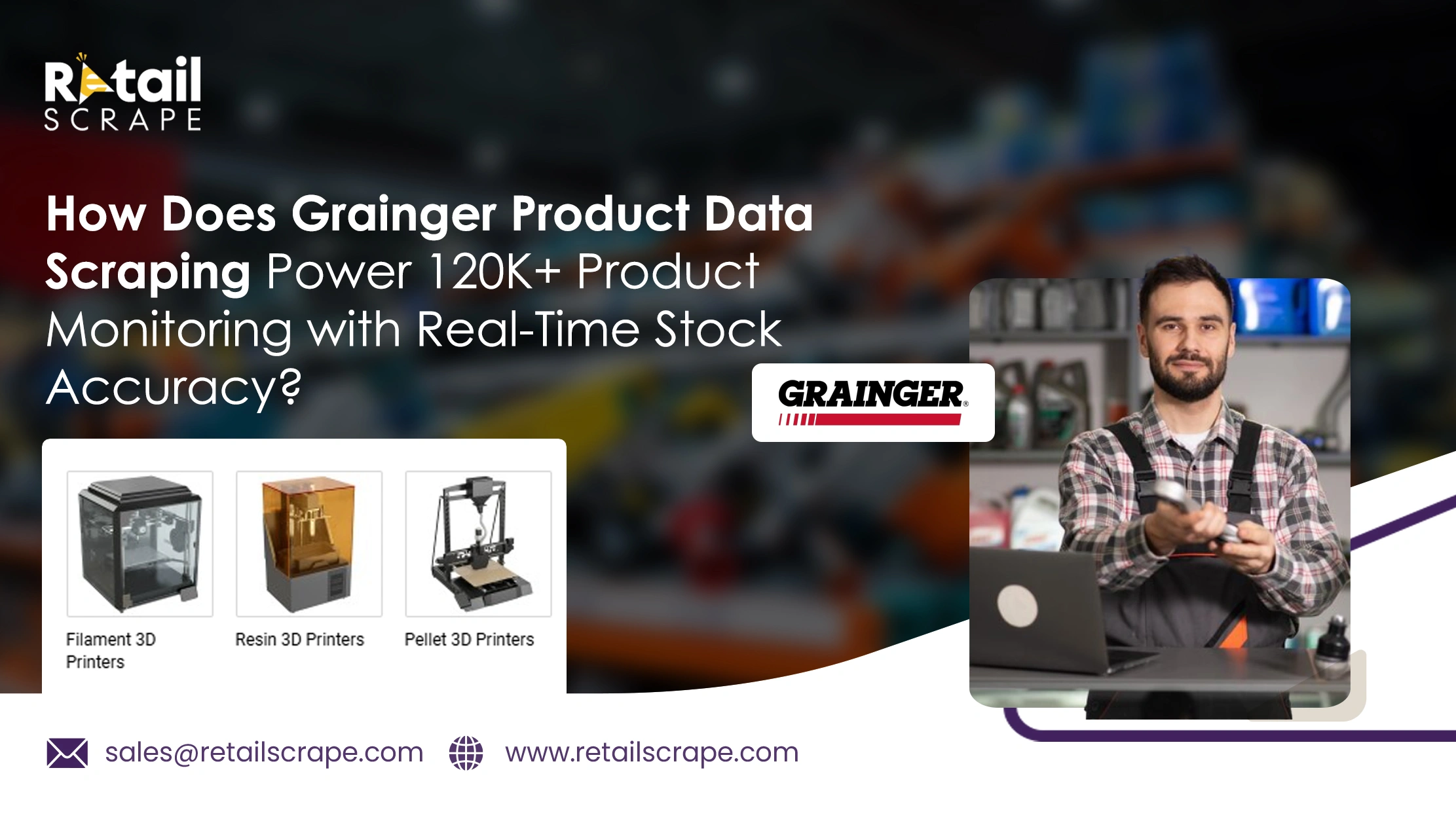 How Does Grainger Product Data Scraping Power 120K+ Product Monitoring with Real-Time Stock Accuracy?  