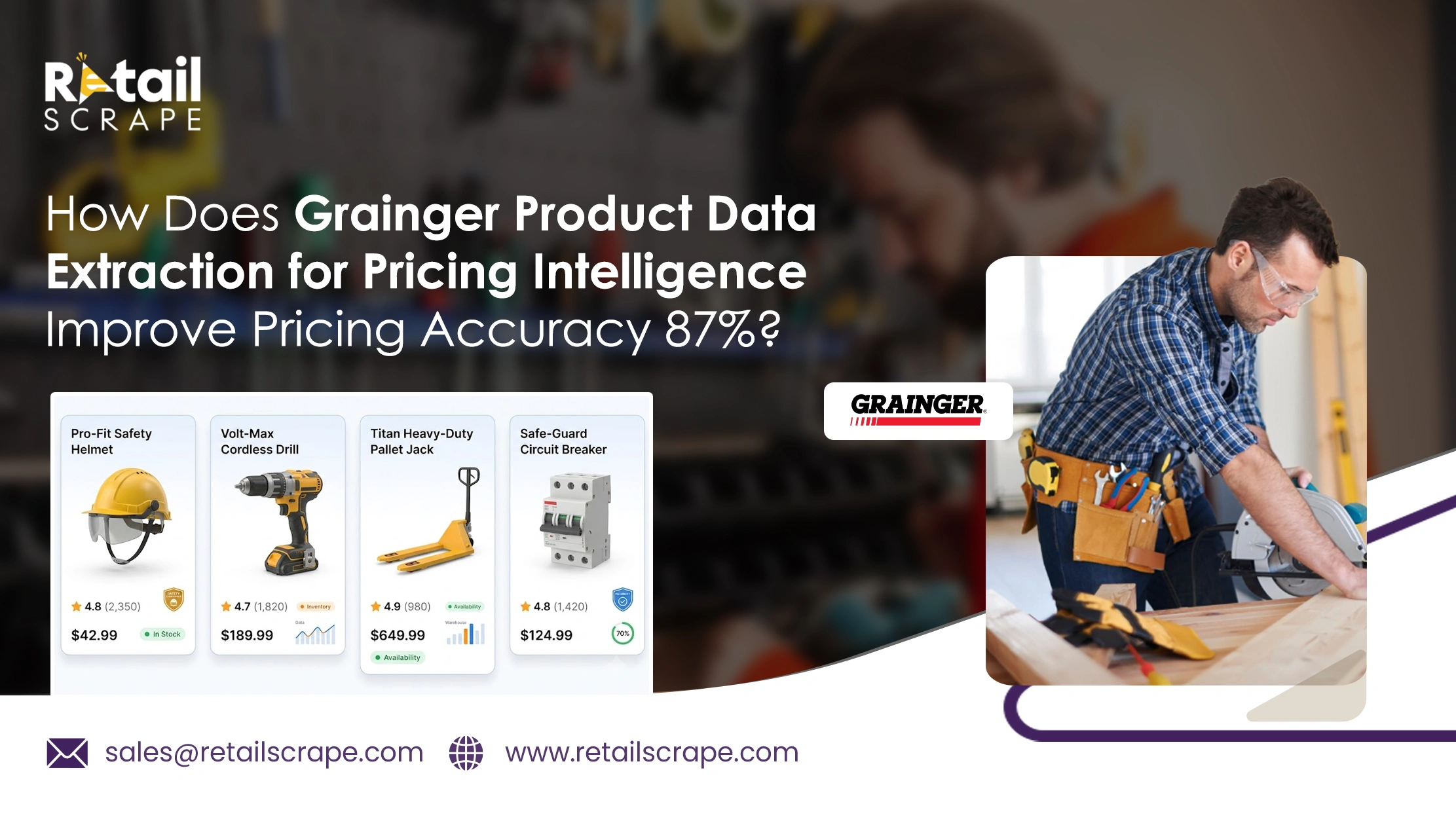How Does Grainger Product Data Extraction for Pricing Intelligence Improve Pricing Accuracy 87%?