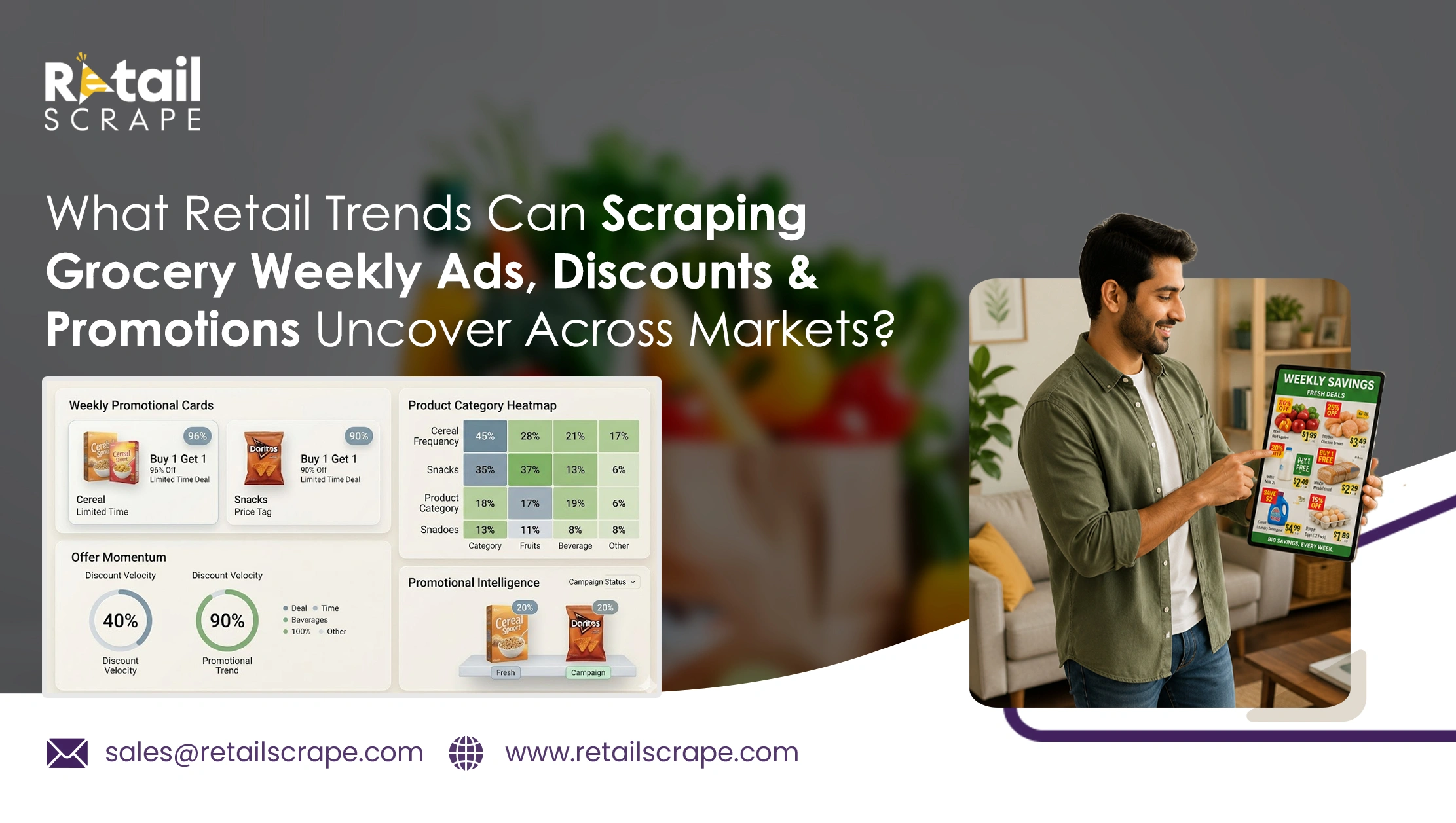 What Retail Trends Can Scraping Grocery Weekly Ads, Discounts & Promotions Uncover Across Markets?