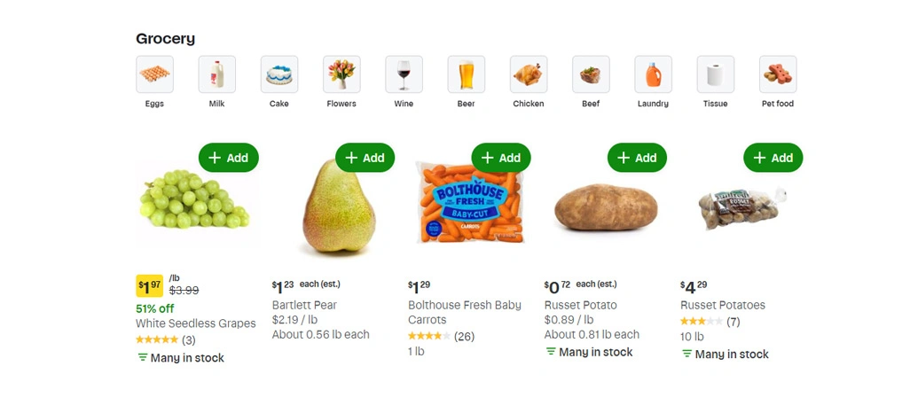 Types of Grocery App Data That Can Be Extracted