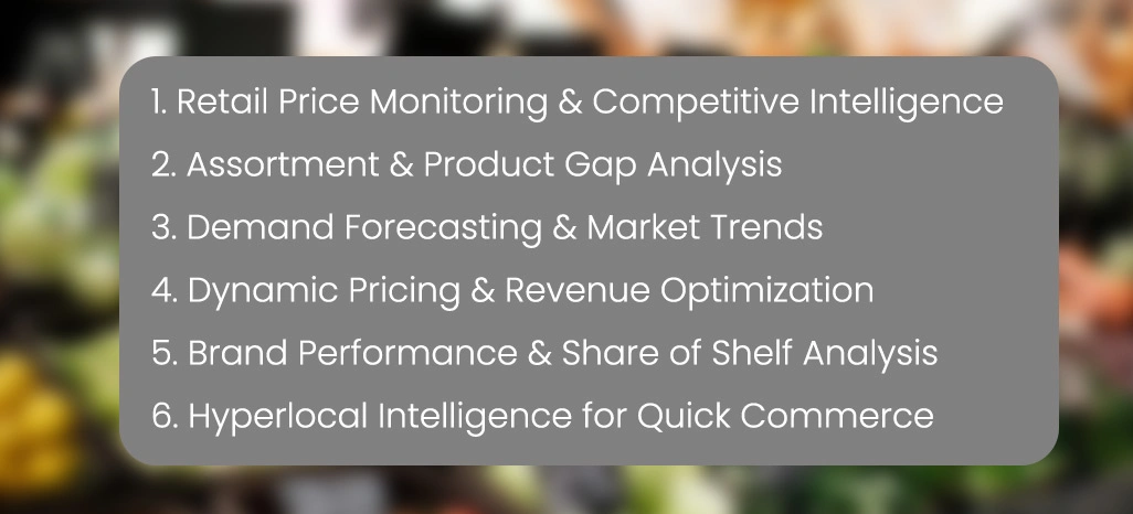 Key Business Use Cases of Scraping Grocery Delivery Data