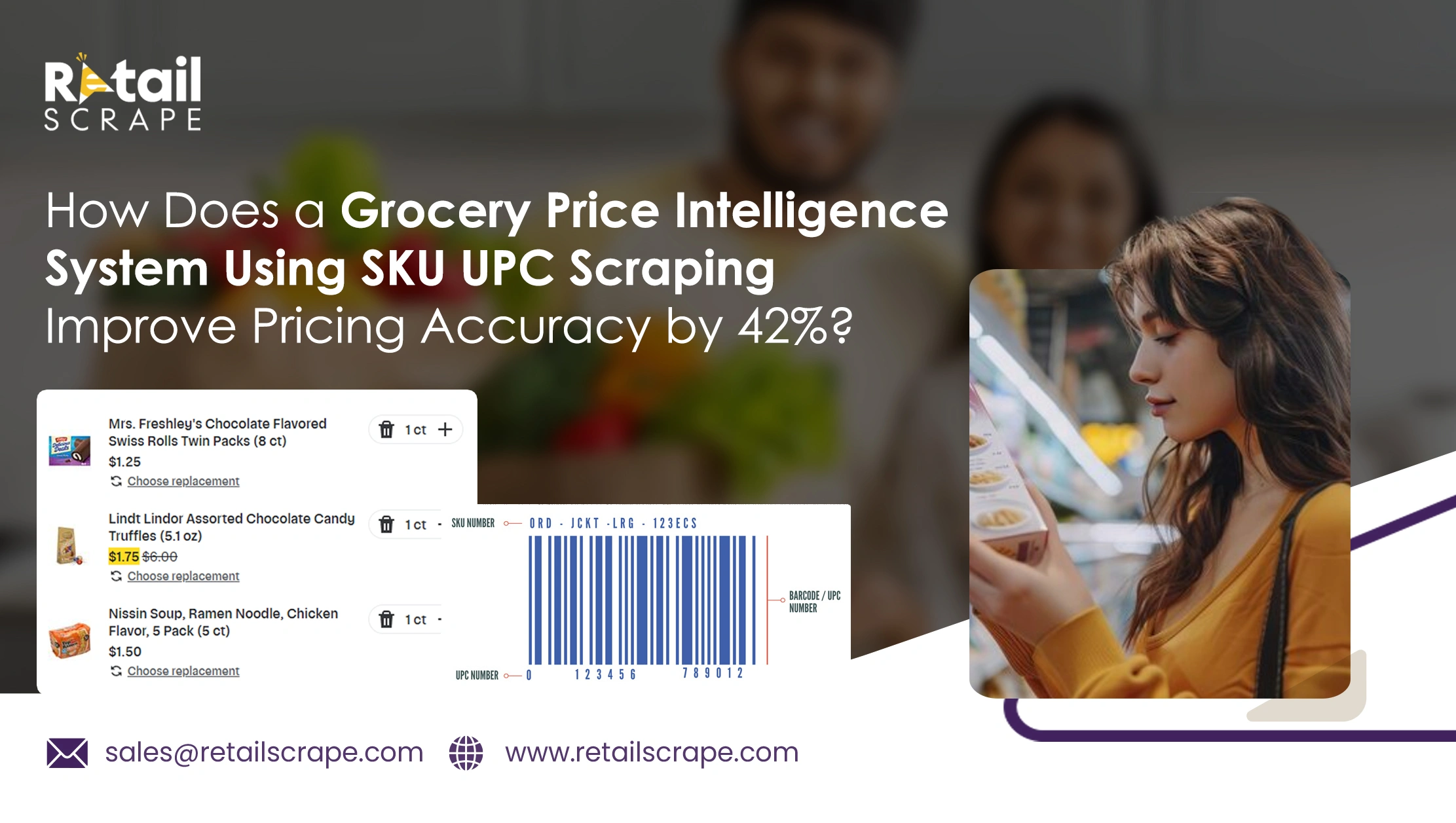 How Does a Grocery Price Intelligence System Using SKU UPC Scraping Improve Pricing Accuracy by 42%?