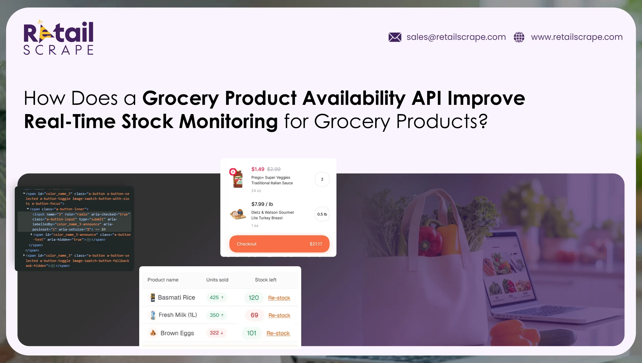 Grocery Product Availability API