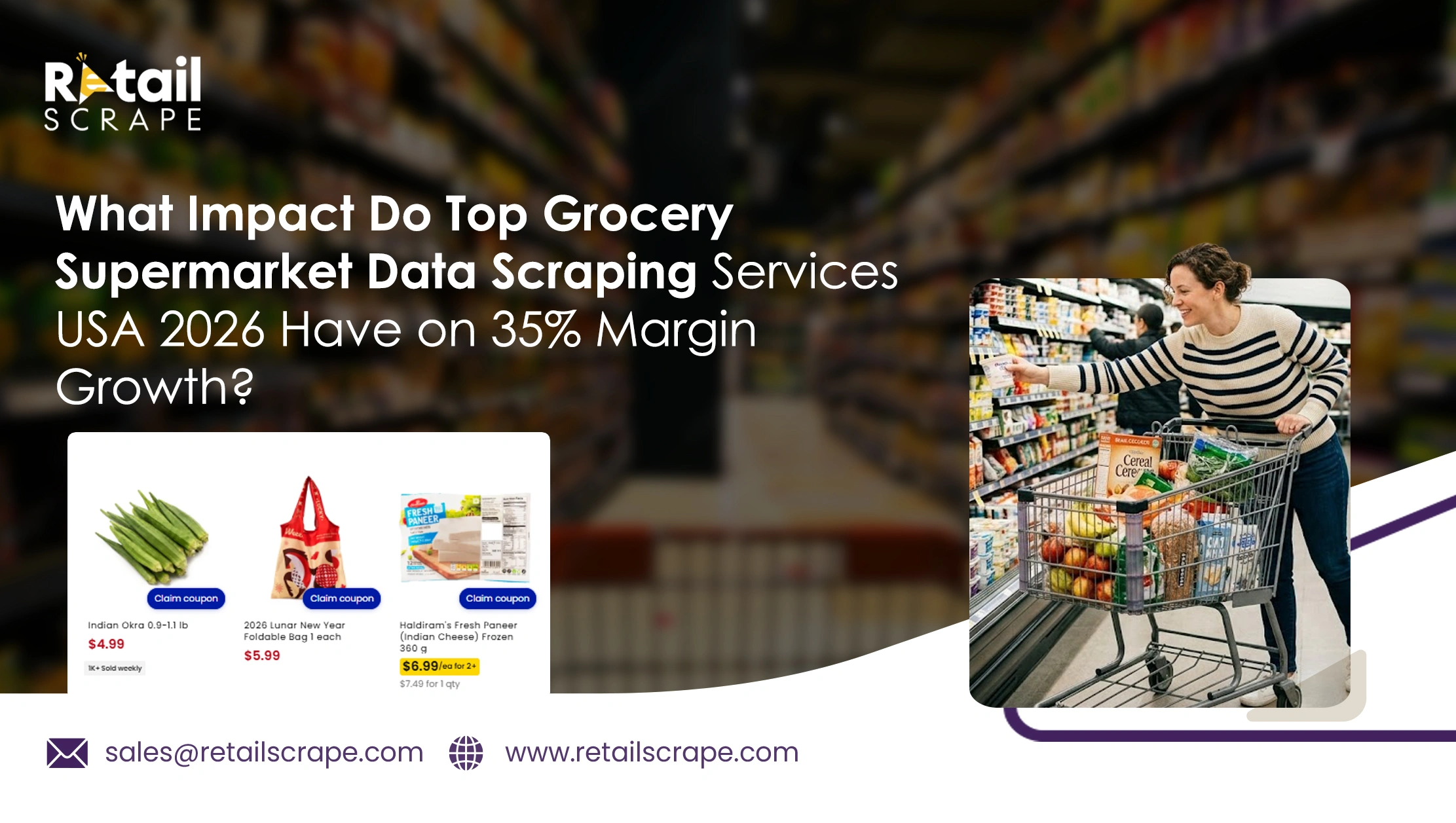 What Impact Do Top Grocery Supermarket Data Scraping Services USA 2026 Have on 35% Margin Growth?