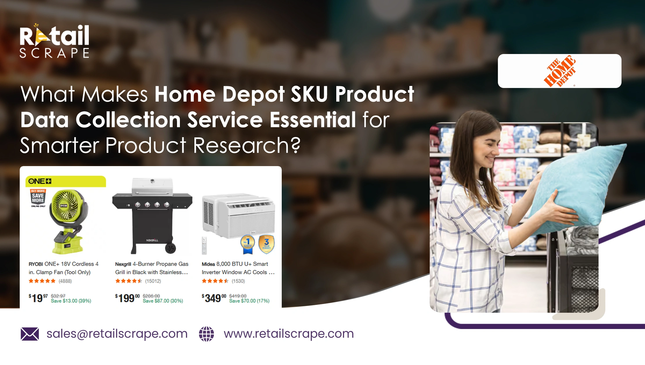 What Makes Home Depot SKU Product Data Collection Service Essential for Smarter Product Research?